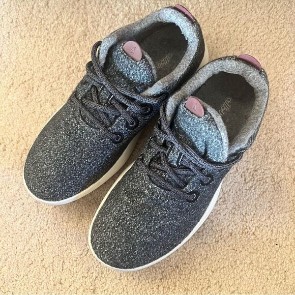 allbirds wool runner super light casual sneakers grey US 9 EUC - Picture 1 of 8